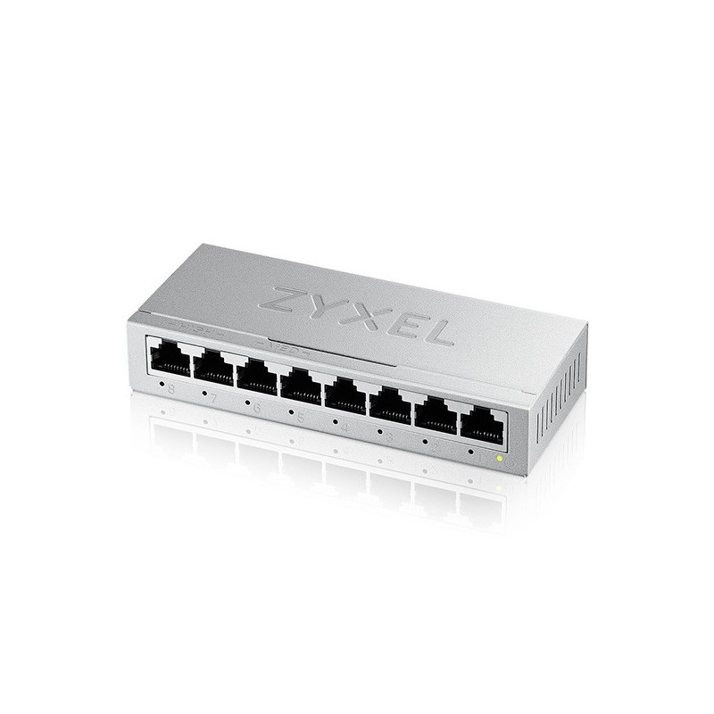 Zyxel GS-108BV5-EU0101F switch di rete Non gestito L2 Gigabit Ethernet (10 100 1000) Zyxel GS-108BV5-EU0101F switch di rete Non gestito L2 Gigabit Ethernet (10 100 1000)