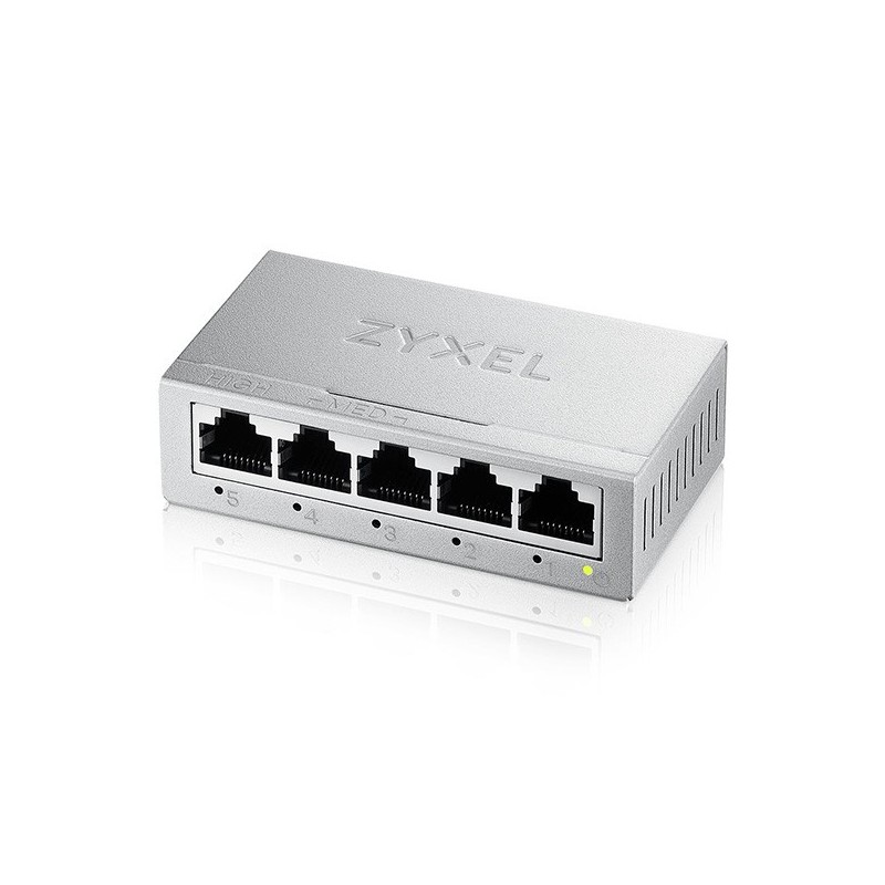 Zyxel GS-105BV5-EU0101F switch di rete Non gestito L2 Gigabit Ethernet (10 100 1000) Zyxel GS-105BV5-EU0101F switch di rete Non gestito L2 Gigabit Ethernet (10 100 1000)