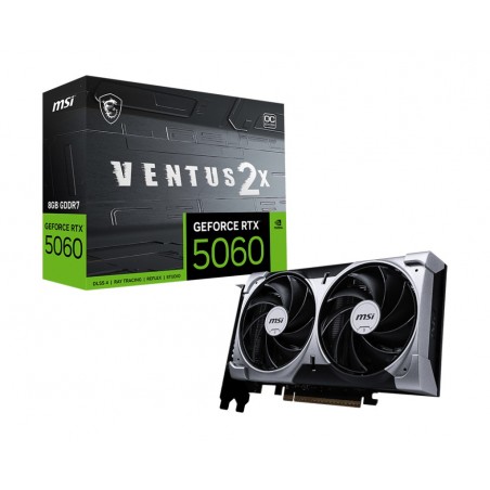 MSI GeForce RTX 5060 8G VENTUS 2X OC NVIDIA 8 GB GDDR7