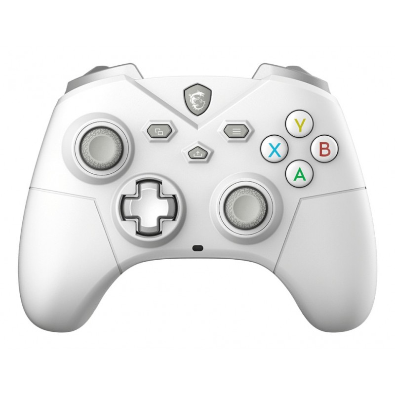MSI FORCE GC300 WIRELESS WHITE Bianco USB 2.0 Gamepad Analogico PC MSI FORCE GC300 WIRELESS WHITE Bianco USB 2.0 Gamepad Analogico PC