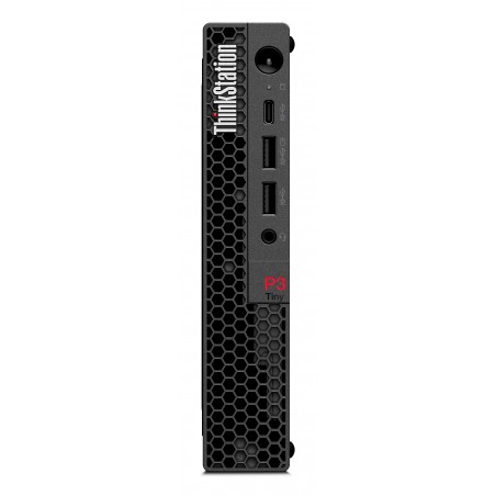 Lenovo ThinkStation P3 Tiny Intel® Core™ i5 i5-14500T 16 GB DDR5-SDRAM 512 GB SSD NVIDIA T400 Windows 11 Pro Mini PC Stazione