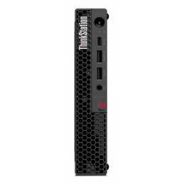Lenovo ThinkStation P3 Tiny Intel® Core™ i7 i7-14700T 32 GB DDR5-SDRAM 1 TB SSD NVIDIA RTX A400 Windows 11 Pro Mini PC Nero