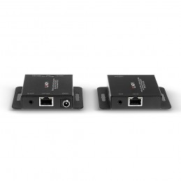 Lindy 38208 moltiplicatore AV Trasmettitore e ricevitore AV Nero