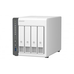 QNAP TS-433 NAS Tower Collegamento ethernet LAN Cortex-A55
