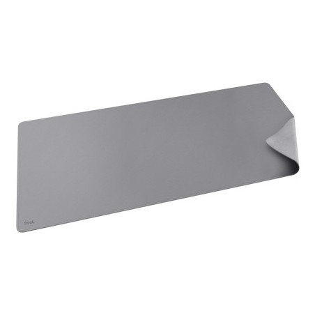 Trust Benya XXL sottomano Cloruro di polivinile (PVC) Grigio