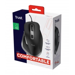 Trust Fyda mouse Ufficio Mano destra USB tipo A Ottico 5000 DPI