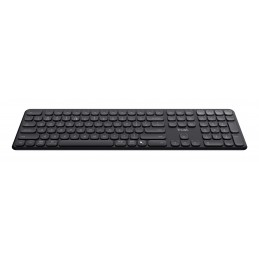 Trust Vaiya tastiera Universale USB + RF Wireless + Bluetooth Italiano Nero