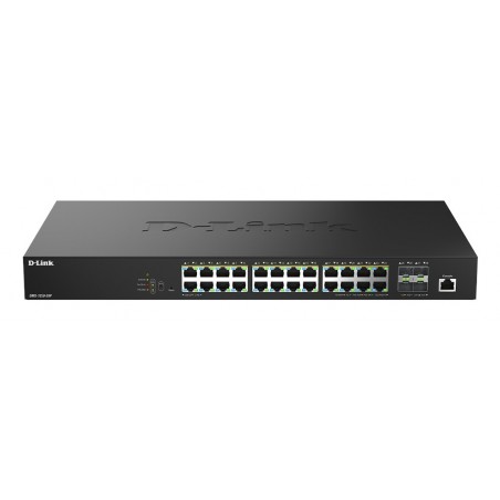 D-Link DMS-1250-28P E switch di rete Gestito L2 2.5G Ethernet (100 1000 2500) Supporto Power over Ethernet (PoE) Nero