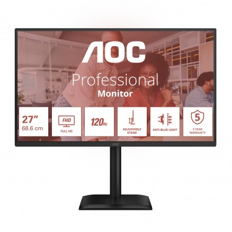 AOC 27E4CV Monitor PC 68,6 cm (27") 1920 x 1080 Pixel Full HD LED Nero