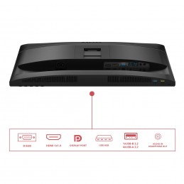 AOC 24E4U Monitor PC 60,5 cm (23.8") 1920 x 1080 Pixel Full HD LED Nero