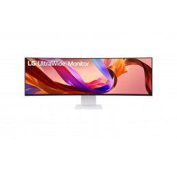 LG 49U950A-W Monitor PC 124,5 cm (49") 5120 x 1440 Pixel Dual QHD LED Nero, Bianco