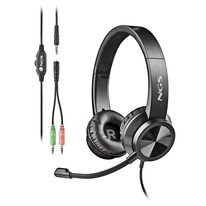 NGS MSX 11 PRO Auricolare Cablato A Padiglione Giocare Nero NGS MSX 11 PRO Auricolare Cablato A Padiglione Giocare Nero
