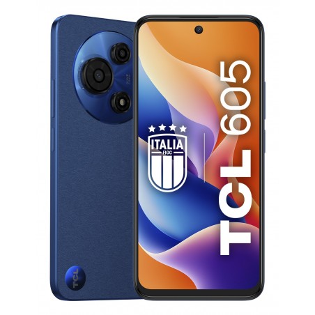 TCL 605 16,9 cm (6.67") Doppia SIM Android 15 4G USB tipo-C 8 GB 256 GB 5200 mAh Blu