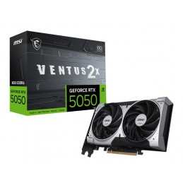 MSI GEFORCE RTX 5050 8G VENTUS 2X OC scheda video NVIDIA 8 GB GDDR6