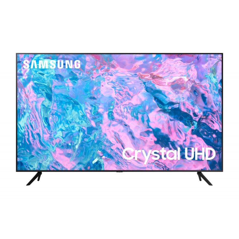 Samsung Series 7 TV UE50CU7170UXZT Crystal UHD 4K, Smart TV 50" Processore Crystal 4K, OTS Lite, Black 2023