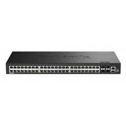 D-Link DGS-1530-52 E switch di rete Gestito L2 Gigabit Ethernet (10 100 1000) Nero