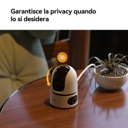 Imou Ranger DUAL 6MP (3MP+3MP) Telecamera WiFi da Interno, motorizzata con Doppia Lente, Rilevamento Umano, Smart tracking,