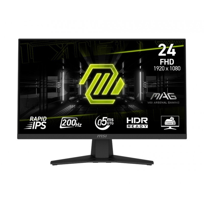 MSI MAG 244F Monitor PC 59,9 cm (23.6") 1920 x 1080 Pixel Full HD LCD Nero