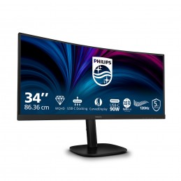 Philips 3000 series 34B2U3600C 00 Monitor PC 86,4 cm (34") 3440 x 1440 Pixel Wide Quad HD LCD Nero