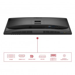 AOC 27E4U Monitor PC 68,6 cm (27") 1920 x 1080 Pixel Full HD LED Nero