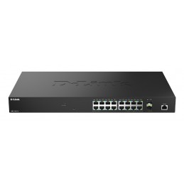 D-Link DMS-1250-18 E switch di rete Gestito L2 2.5G Ethernet (100 1000 2500) Nero