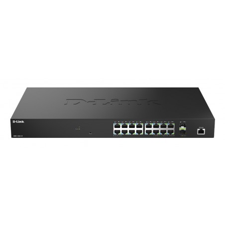 D-Link DMS-1250-18 E switch di rete Gestito L2 2.5G Ethernet (100 1000 2500) Nero