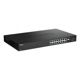 D-Link DMS-1250-18 E switch di rete Gestito L2 2.5G Ethernet (100 1000 2500) Nero