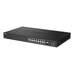 D-Link DMS-1250-18 E switch di rete Gestito L2 2.5G Ethernet (100 1000 2500) Nero