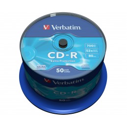 Verbatim CD-R Extra Protection 700 MB 52x 50 pz