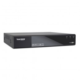 Vultech Security Network Video Recorder 4 Canali POE - 8MP UHD - H265
