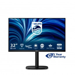 Philips 32B2U3601 00 Monitor PC 80 cm (31.5") 2560 x 1440 Pixel Quad HD LCD Nero