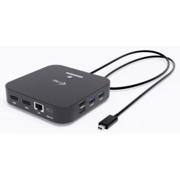 i-tec USB-C Dual HDMI Docking Station with Power Delivery 100 W