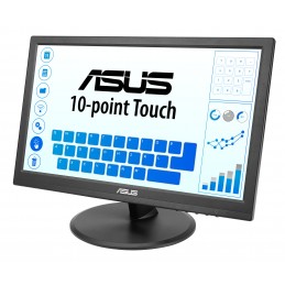 ASUS Touch VT169HE Monitor PC 39,6 cm (15.6") 1920 x 1080 Pixel Full HD LED Touch screen Da tavolo Nero