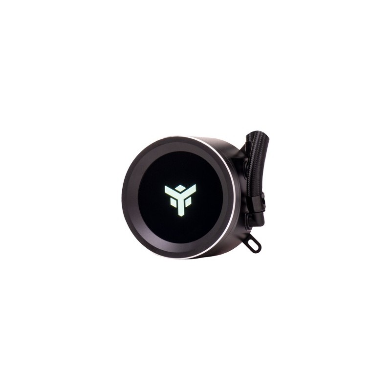 itek ARCTIC SPHERE LCD 360 Processore Kit di raffreddamento a liquido 12 cm Nero 1 pz