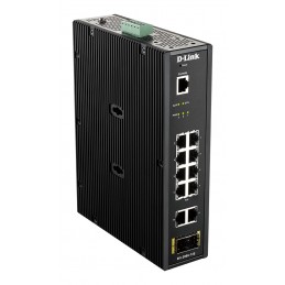 D-Link DIS-200G-12S switch di rete Gestito L2 Gigabit Ethernet (10 100 1000) Nero