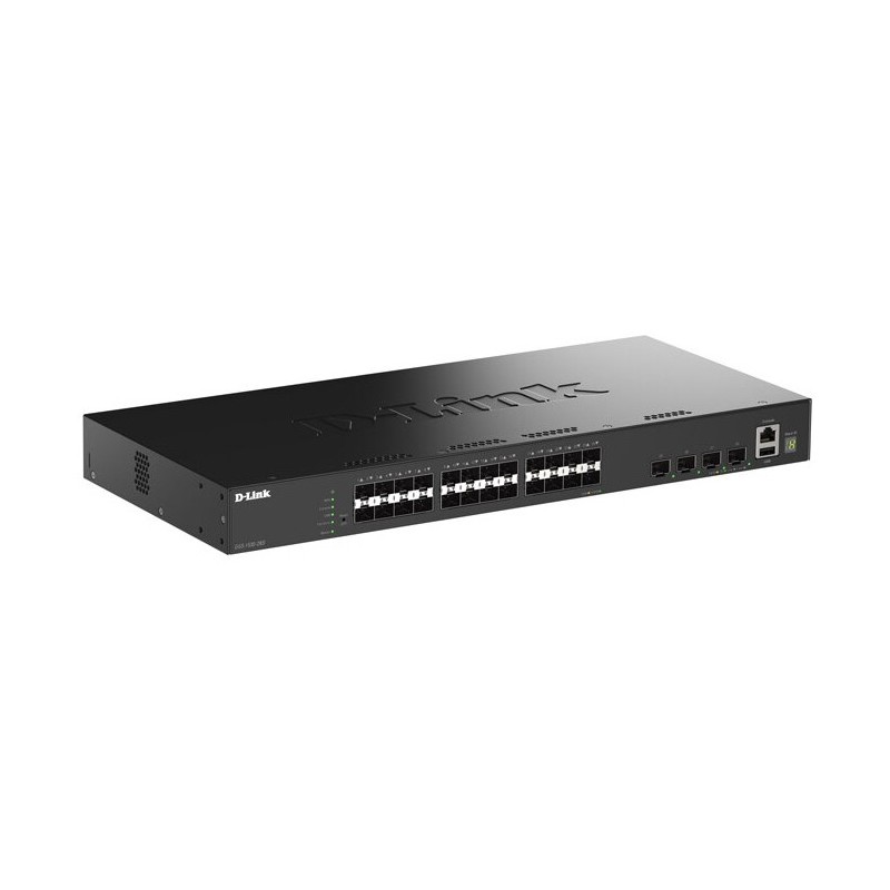 D-Link DGS-1530-28S E switch di rete Gestito L2 Nero