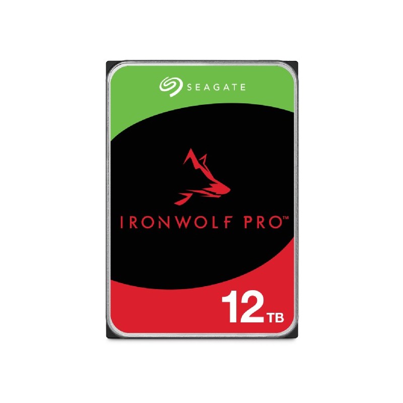 Seagate IronWolf Pro ST12000NT001 disco rigido interno 12 TB 7200 Giri min 256 MB 3.5" Serial ATA III
