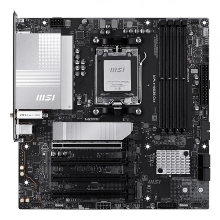 MSI PRO B850M-P WIFI AMD B850 Socket AM5 micro ATX