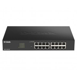 D-Link DGS-1100-16V2 switch di rete Gestito L2 Gigabit Ethernet (10 100 1000) Nero