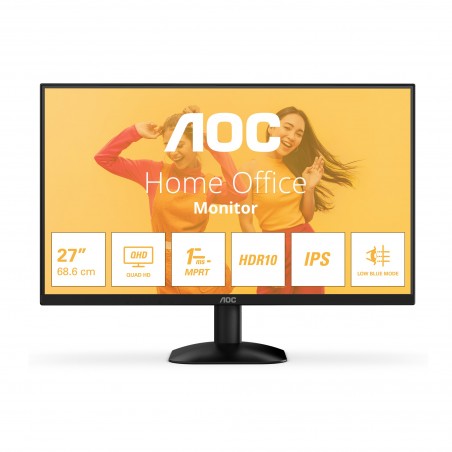 AOC B3 Q27B35E Monitor PC 68,6 cm (27") 2560 x 1440 Pixel Quad HD LED Nero