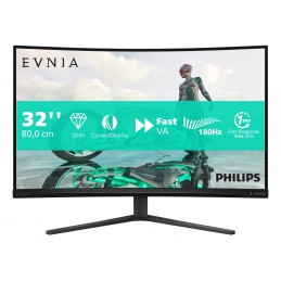 Philips Evnia 32M2C3500L 00 Monitor PC 80 cm (31.5") 2560 x 1440 Pixel Quad HD LCD Nero