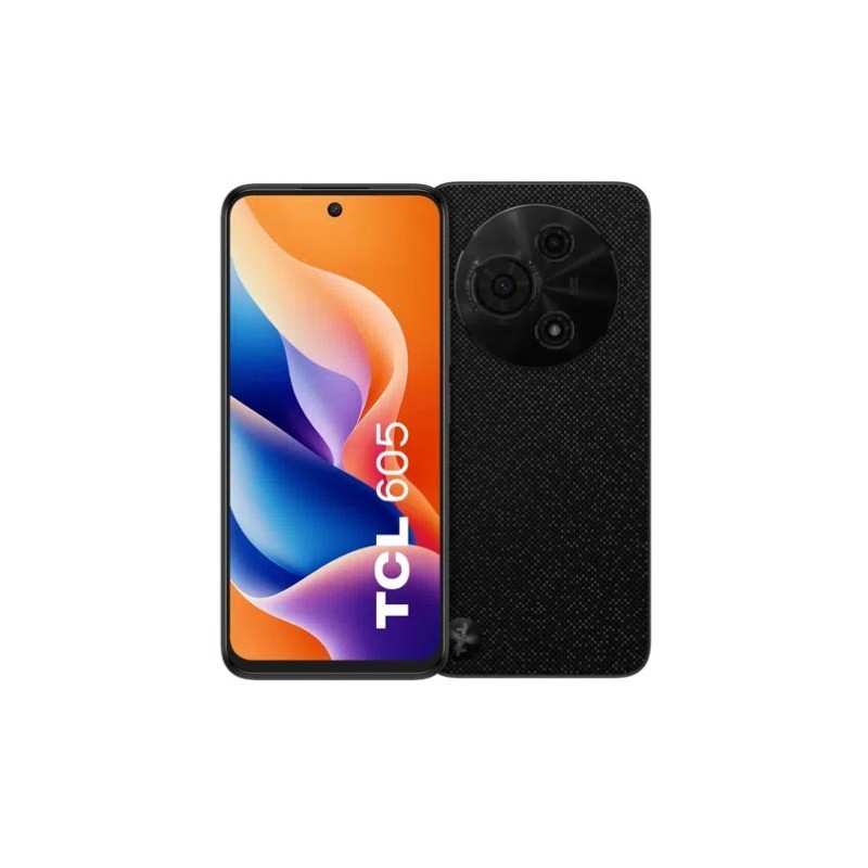 TCL 605 17 cm (6.7") Doppia SIM Android 15 4G USB tipo-C 8 GB 256 GB 5200 mAh Nero