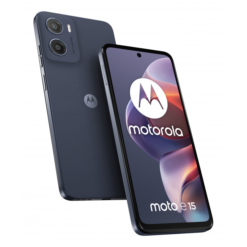 Motorola moto e15 16,9 cm (6.67") Doppia SIM Android 14 Go edition 4G USB tipo-C 2 GB 64 GB 5200 mAh Blu
