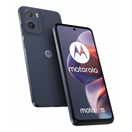 Motorola moto e15 16,9 cm (6.67") Doppia SIM Android 14 Go edition 4G USB tipo-C 2 GB 64 GB 5200 mAh Blu