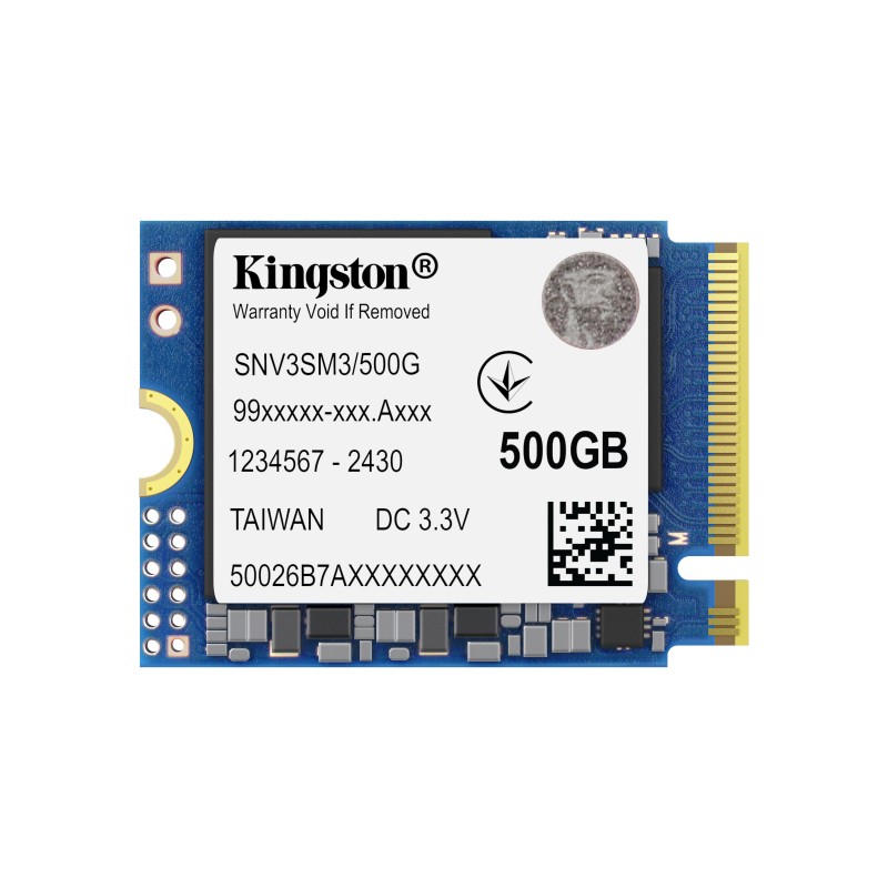 Kingston Technology 500G NV3 M.2 2230 NVMe SSD