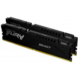 Kingston Technology FURY Beast 32 GB 5600 MT s DDR5 CL40 DIMM (Kit da 2) Black