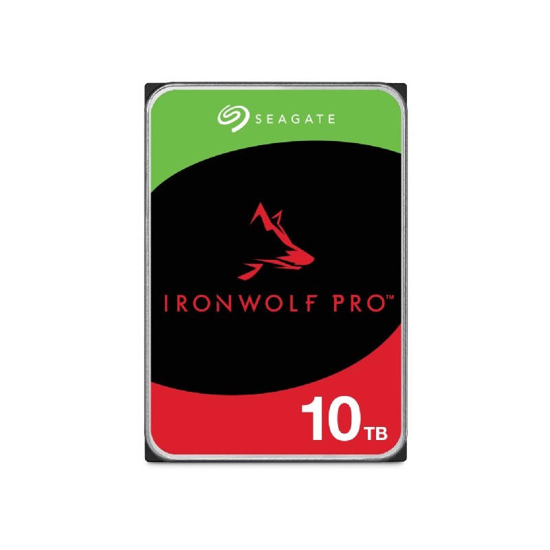 Seagate IronWolf Pro ST10000NT001 disco rigido interno 10 TB 7200 Giri min 256 MB 3.5" Serial ATA III