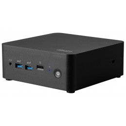 MSI CUBI NUC 1MG-238BEU barebone per PC stazione di lavoro 0.84L sized PC Nero 120U Intel SoC