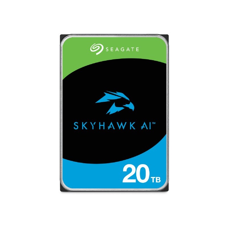Seagate SkyHawk AI disco rigido interno 20 TB 7200 Giri min 512 MB 3.5" Serial ATA III
