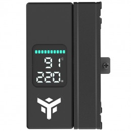 itek ICY-4HAT Processore Raffreddatore d'aria 12 cm Nero